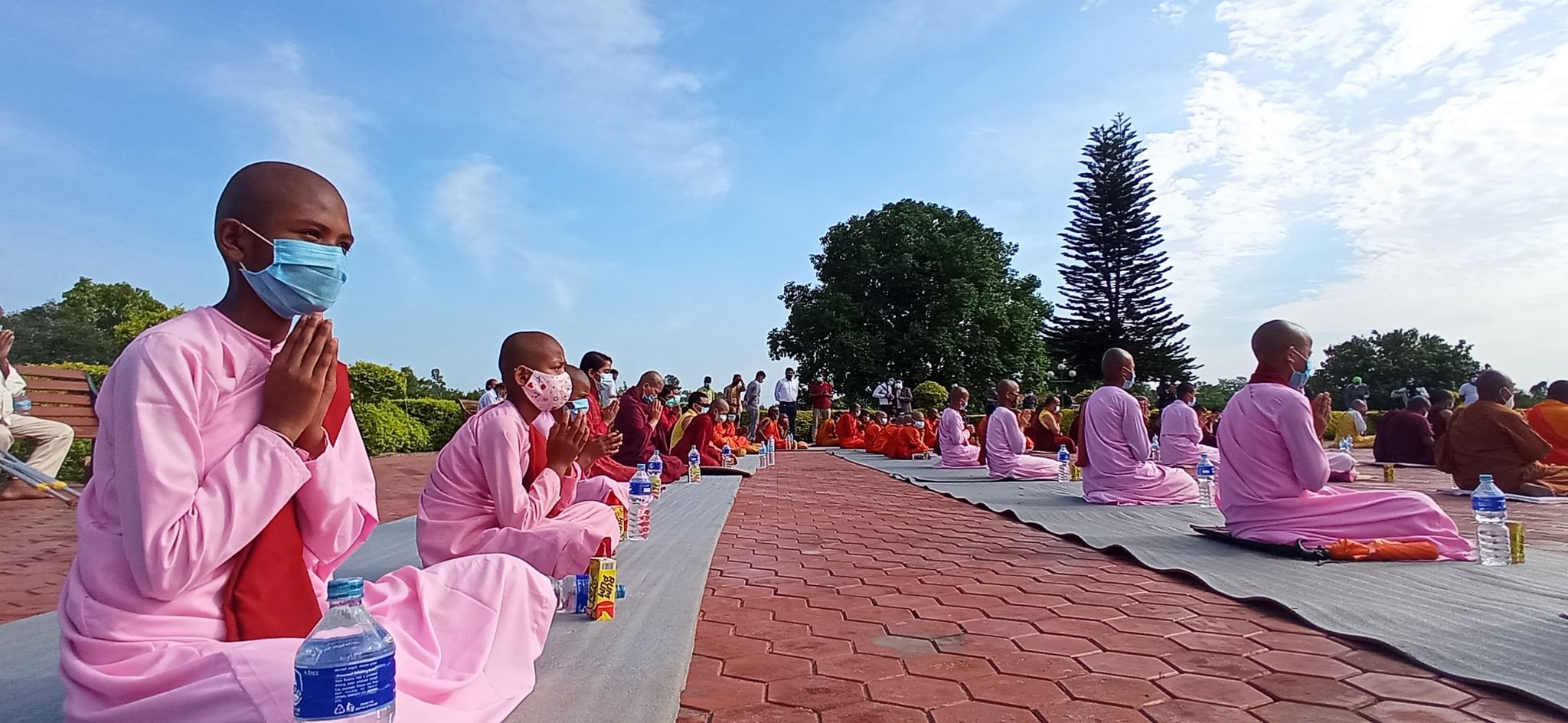 बुद्ध जयन्तीमा कोरोना महामारी अन्त्यको प्रार्थना