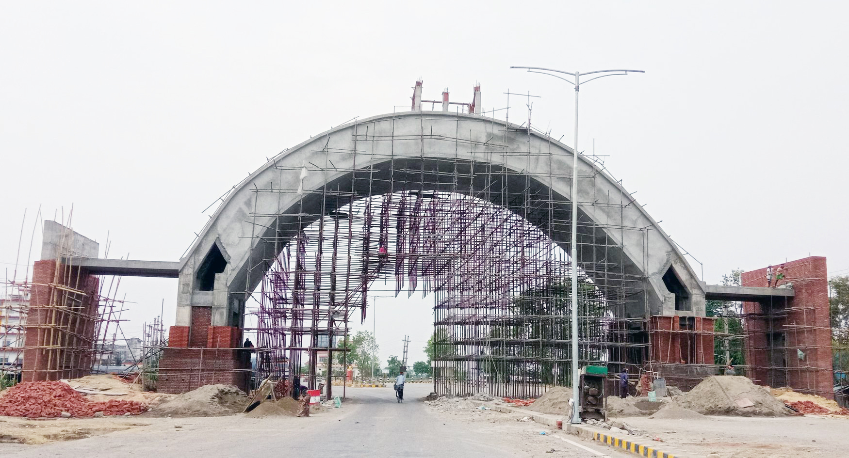 सिद्धार्थगरमा तयार हुँदैछ पर्यटकीय गेट