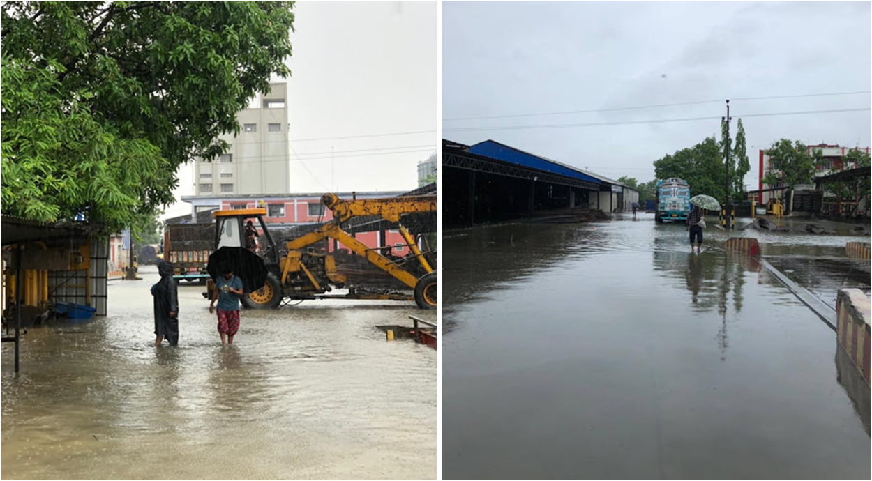 ठेकेदारको लापरवाही, आयोजनाको बेवास्ता, दुई दर्जन उद्योग डुबानमा