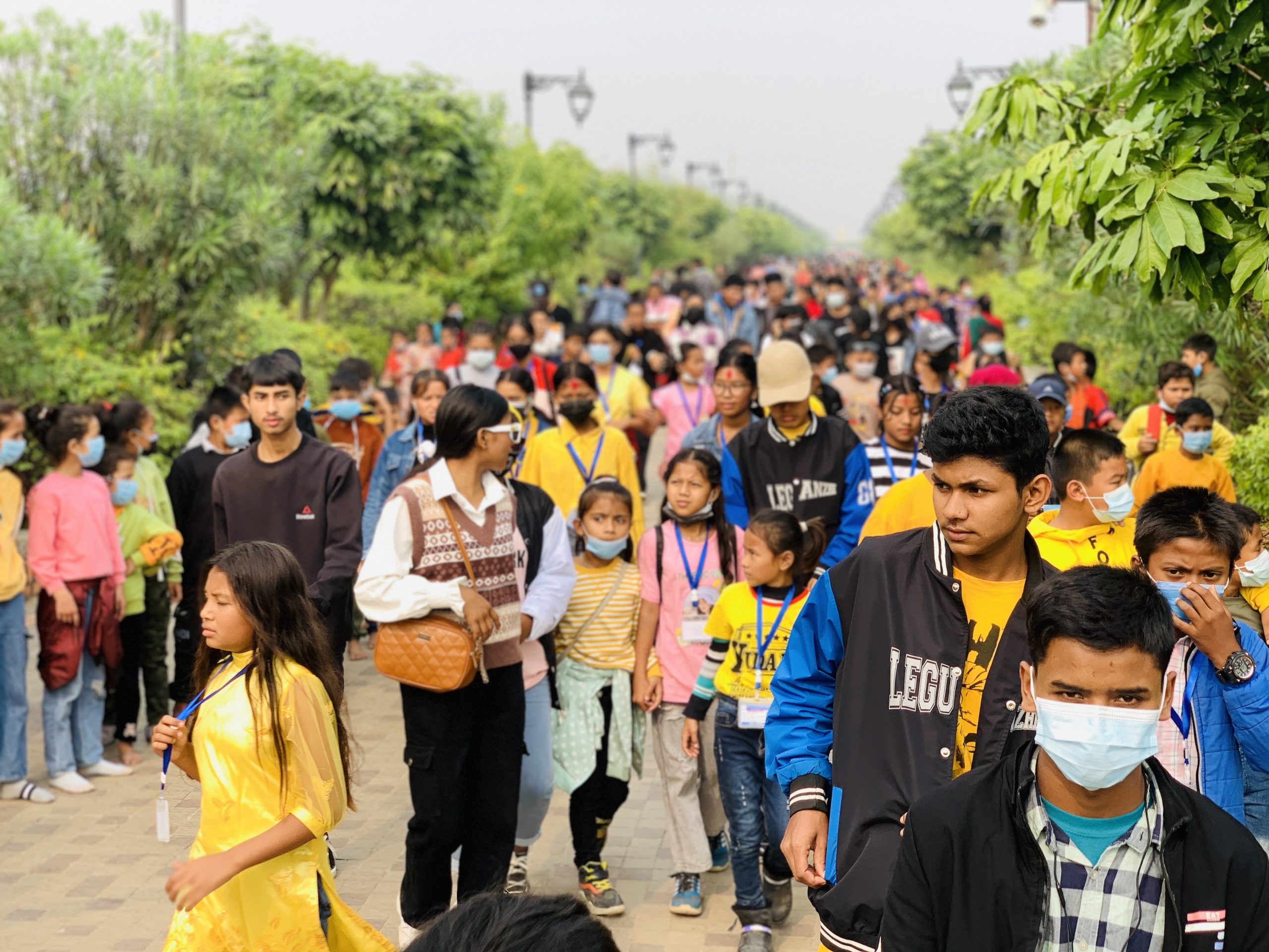 लुम्बिनी घुम्ने ह्वात्तै बढे