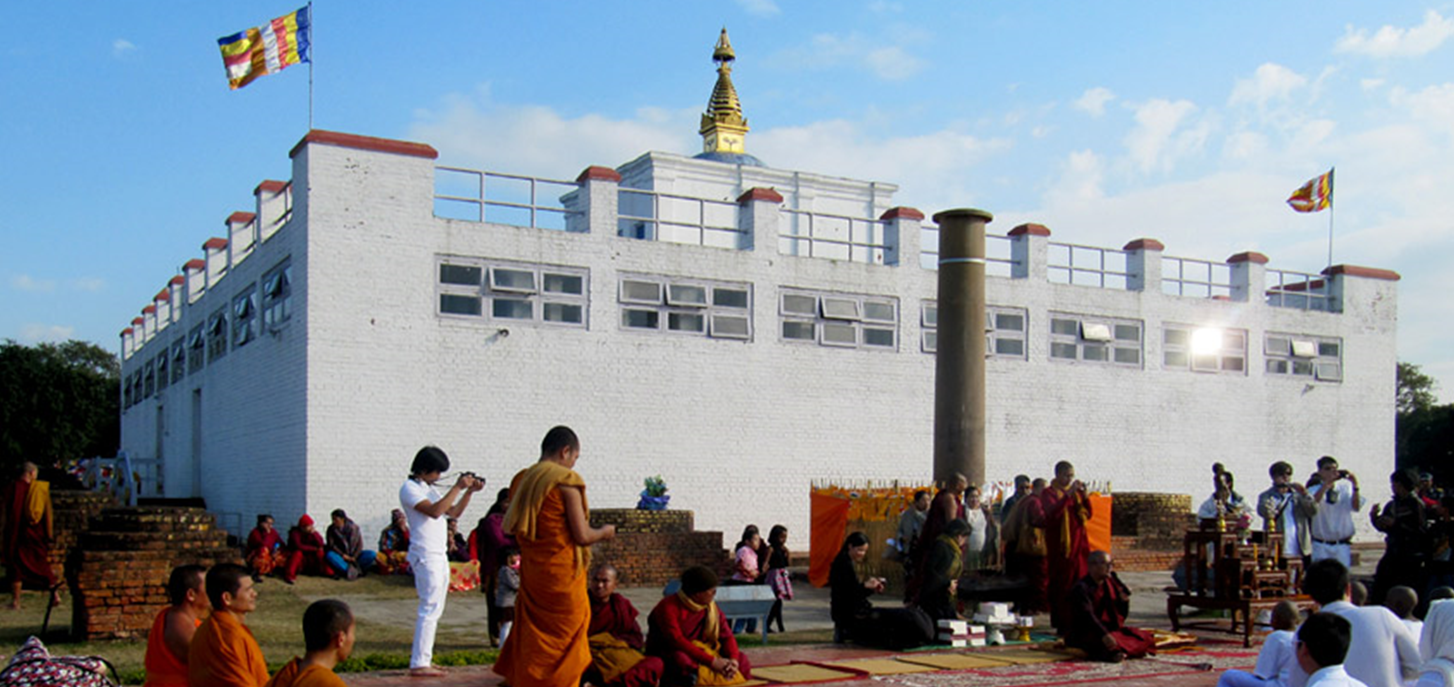 लुम्बिनी घुम्न आउने बिदेशी घटे