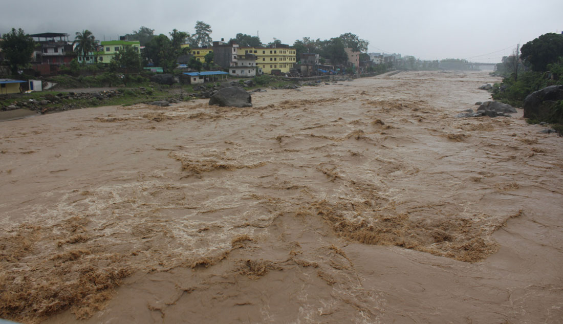 शनिबार र आइतबार छ बाढीको जोखिम, उच्च सतर्कता अपनाउन आग्रह