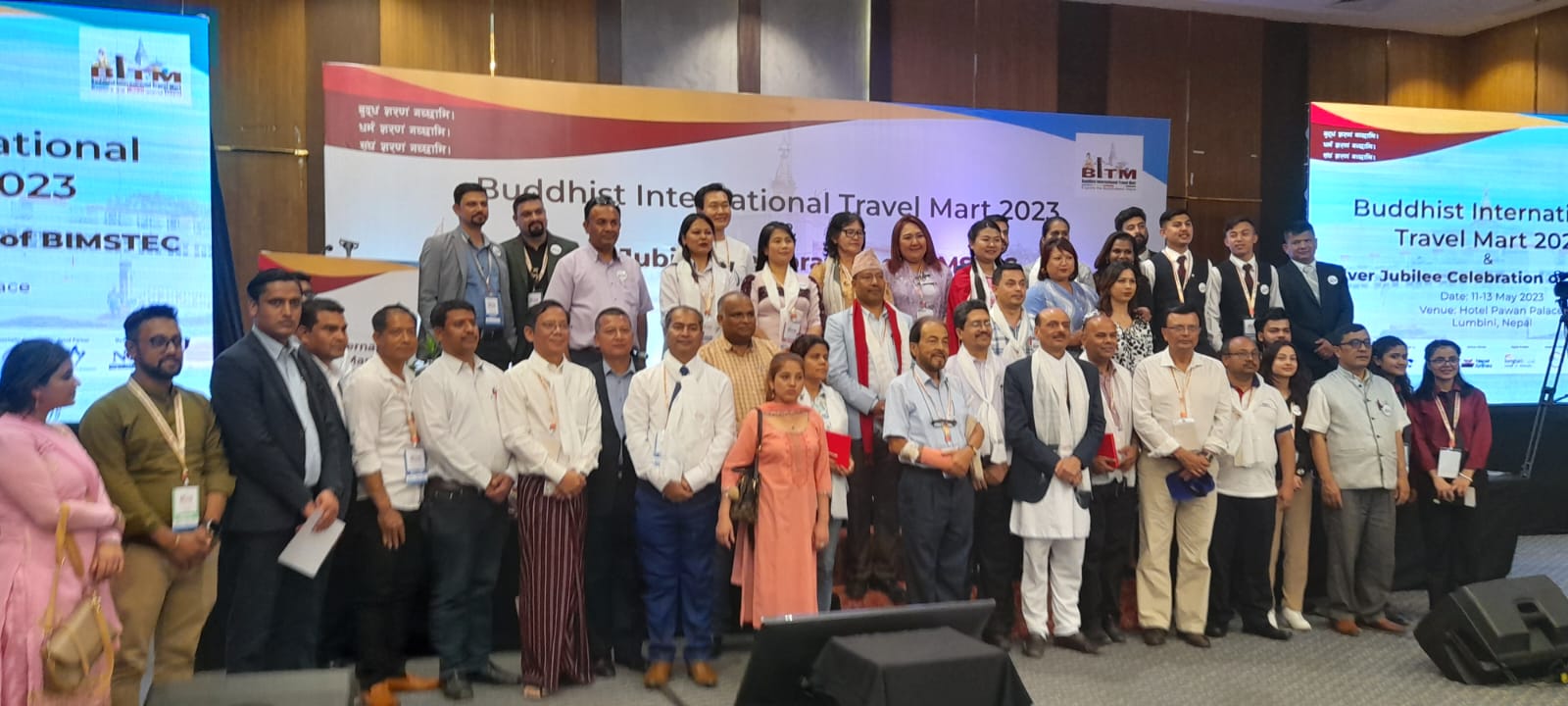 लुम्बिनी घोषणापत्र जारी गर्दै सकियो अन्तर्राष्ट्रिय बुद्धिष्ट ट्राभल मार्ट