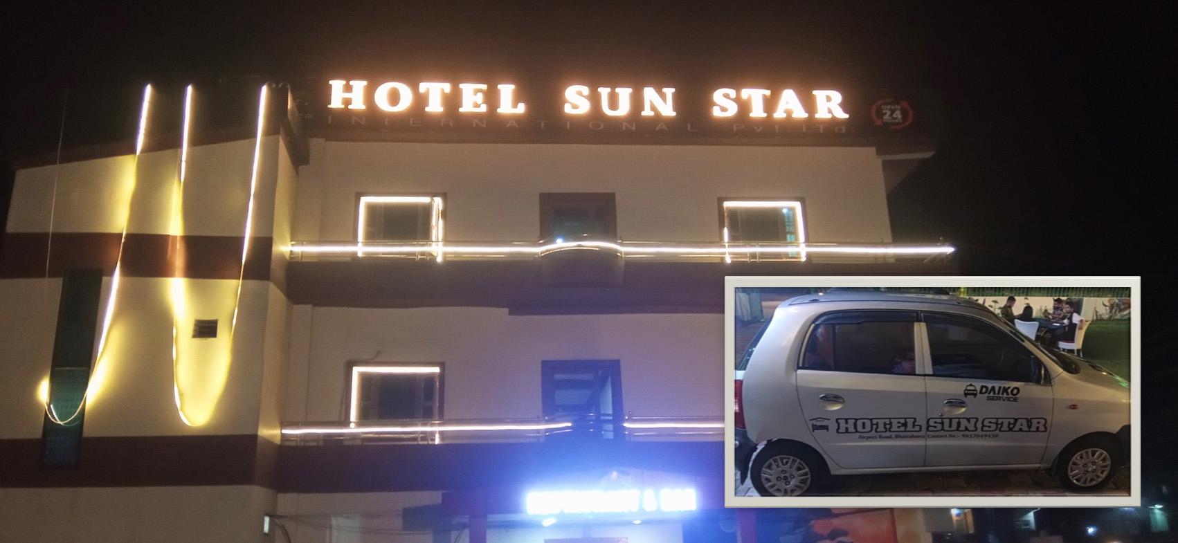 होटल सनस्टारमा ‘डाइको सेवा’