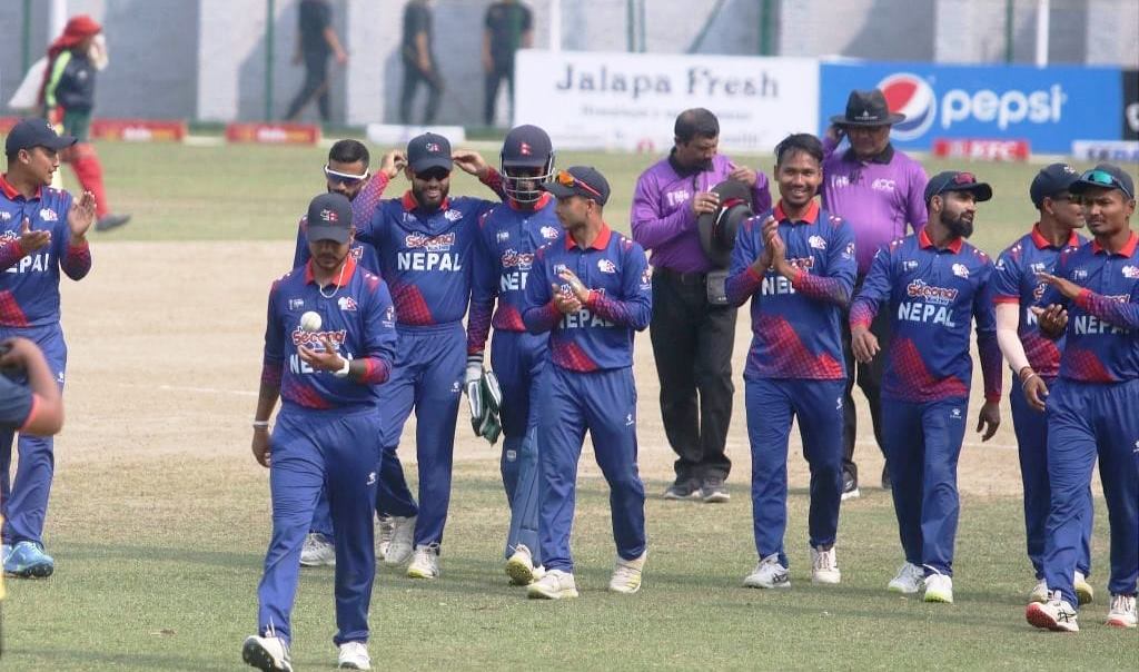 माल्दिभ्सविरुद्ध नेपाल १ सय ३८ रनले विजयी