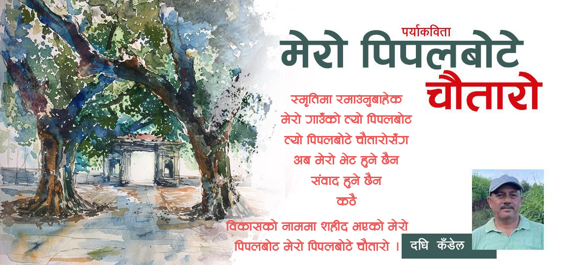 मेरो पिपलबोटे चौतारो