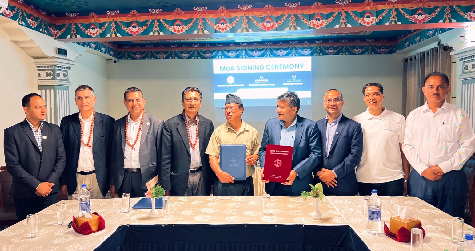 लुम्बिनी बौद्ध विश्वविद्यालय र सिद्धार्थ हस्पिटालिटीबीच सहकार्य, विद्यार्थीलाई पढ्दै, सिक्दै कमाउने मौका