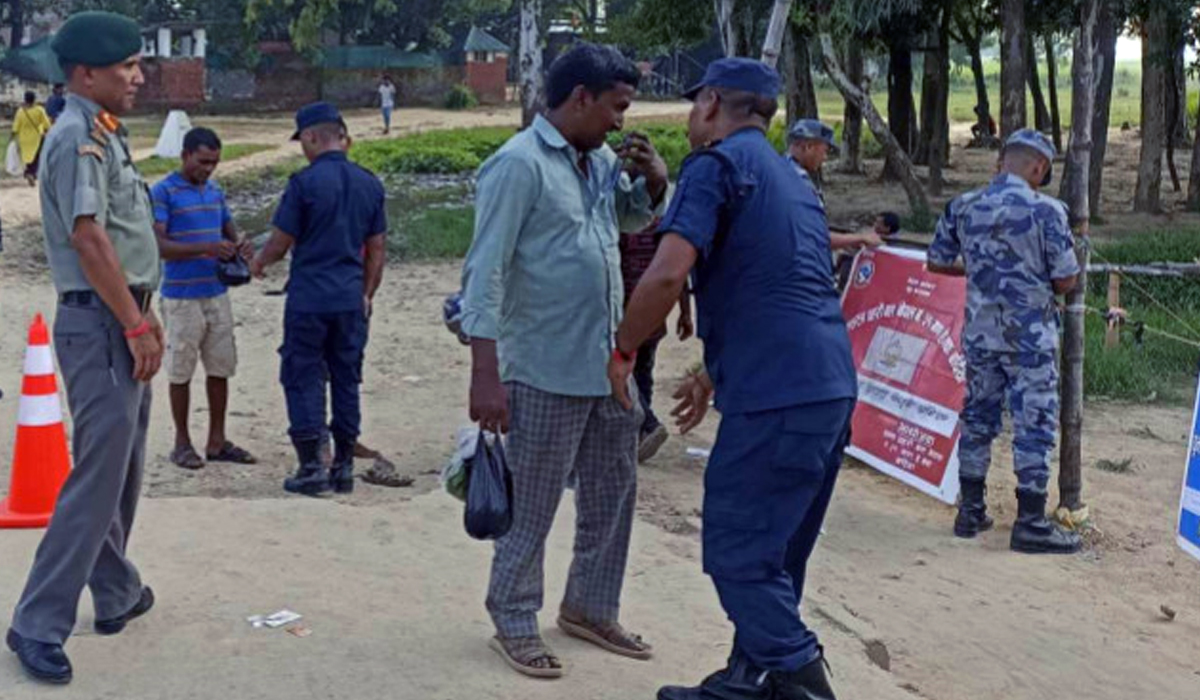 बर्दियाका नाकामा कडा सुरक्षा जाँच