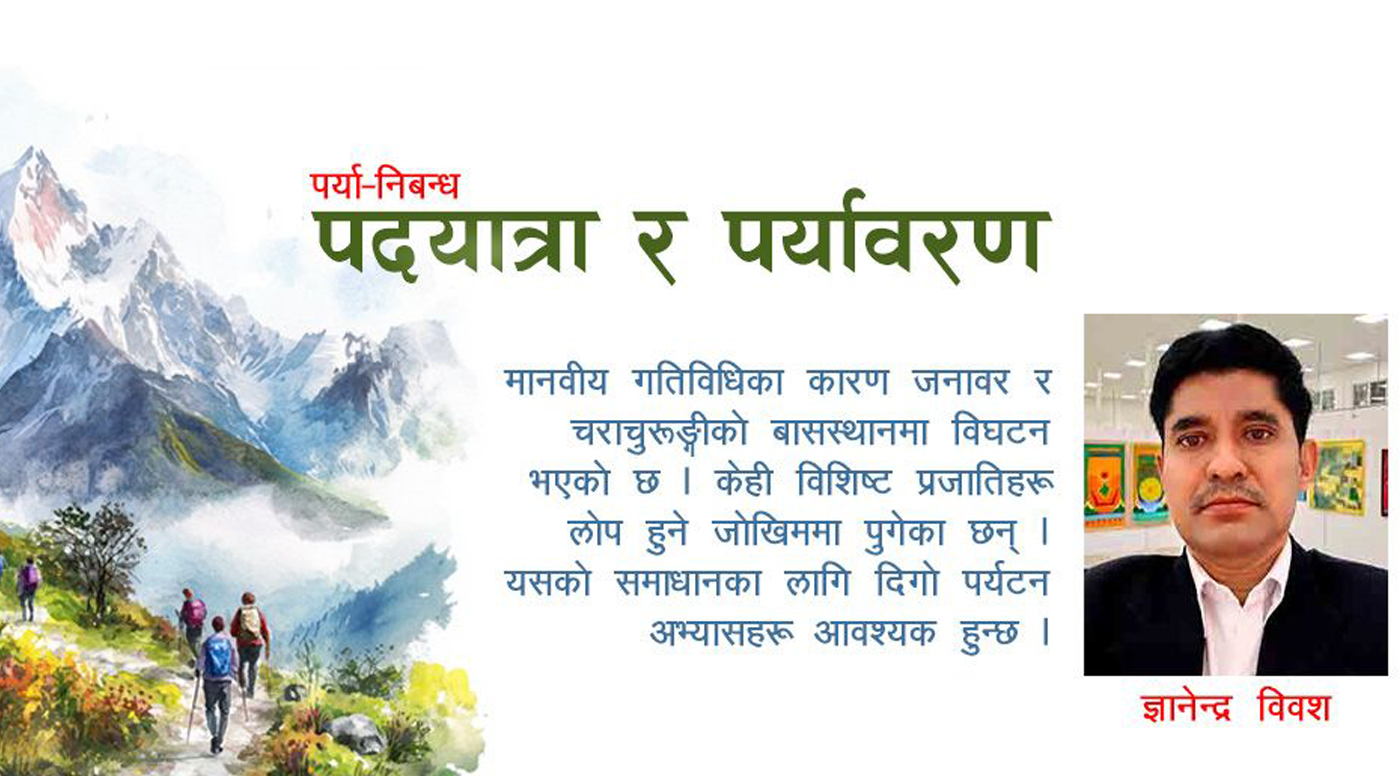 पदयात्रा र पर्यावरण