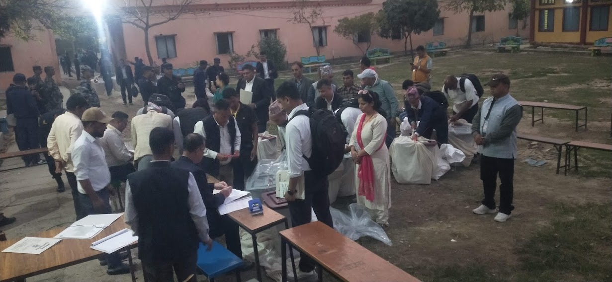 रुपन्देहीमा ६५.८७ प्रतिशत मतदान, मतगणनाको तयारी