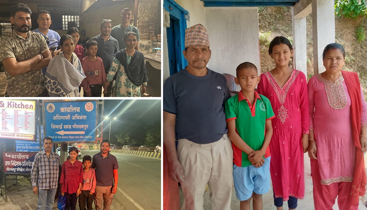 यसरी घरमै पुनःस्थापित भए, गोेरखपुर रेलवे स्टेशनमा अलपत्र भेटिएका दिदीभाइ