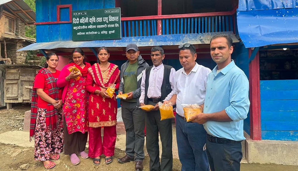स्थानीय उत्पादनलाई प्रोत्साहन हुने गरि बेसारको ब्रान्डिङ र बजारीकरण
