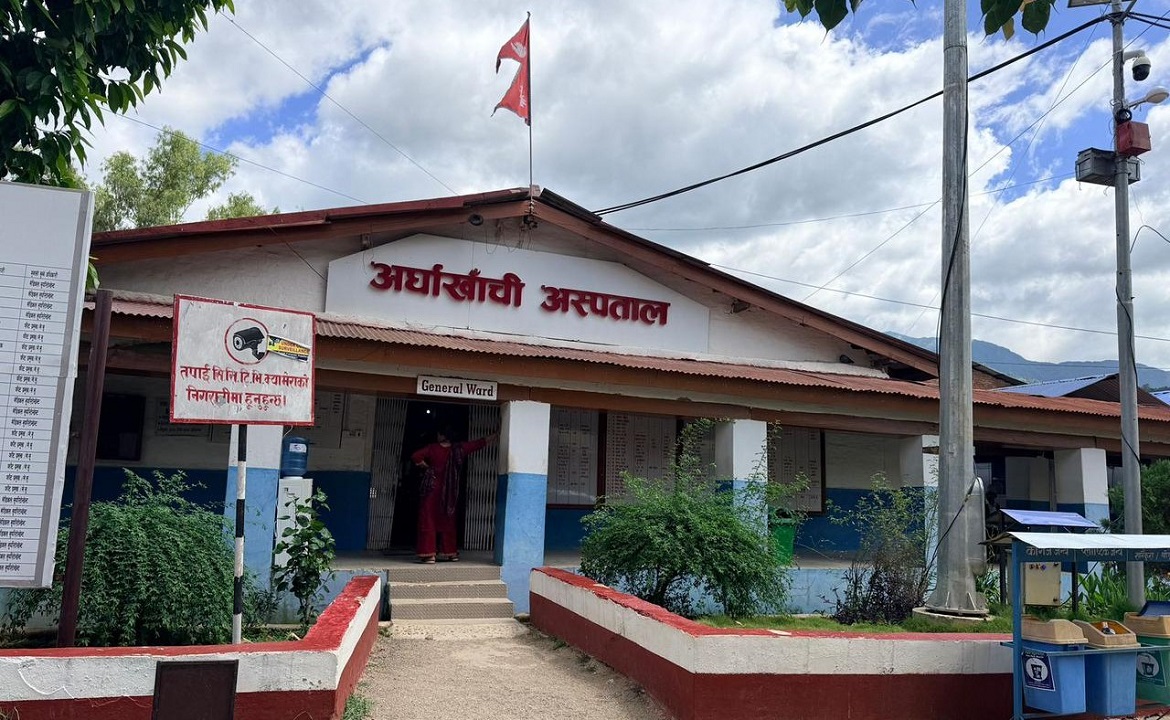 अर्घाखाँची अस्पतालमा डायलासिस सेवा सञ्चालनको अन्तिम तयारी