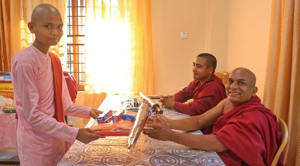 लुम्बिनीमा तीन महिने बौद्ध धर्मावलम्बीको वर्षावास सुरु